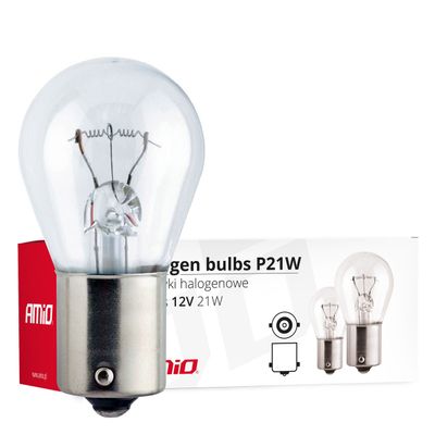 Halogénová žiarovka P21W BA15s 12V 21W