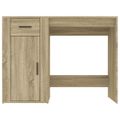 vidaXL Stôl dub sonoma 100x49x75 cm spracované drevo