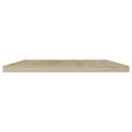vidaXL Prídavné police 8 ks, dub sonoma 40x30x1,5 cm, drevotrieska
