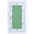 vidaXL Access Panel Zelená a strieborná 30 x 55 cm