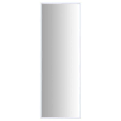 vidaXL Zrkadlo biele 150x50 cm