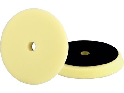 Kotouč leštící pěnový, orbitální, T80, žlutý, ?150x25mm, suchý zip ?127mm EXTOL-PREMIUM