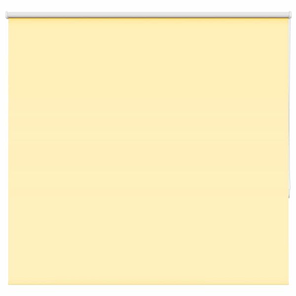 vidaXL Roleta Zatemnenie žltá 145x150 cm Šírka látky 141,6cm Polyester