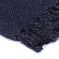 vidaXL Deka, lurex 220x250 cm, námornícka modrá