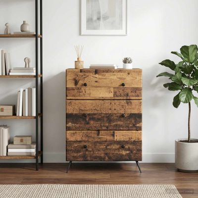 vidaXL Zásuvkový kabinet 66 x 34,5 x 90 cm Kompozitné drevo