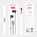 XO drôtové slúchadlá EP25 USB-C biele