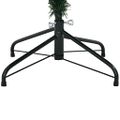 vidaXL Umelý vianočný stromček Zelená 210 cm PVC, PE a oceľ