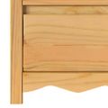 vidaXL TV skrinka Drammen Dub 99 x 43 x 55 cm Borovicový masív
