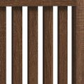 vidaXL Kryt radiátora Hnedý dub 152 x 19 x 81,5 cm Kompozitné drevo