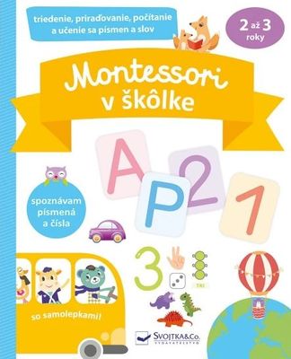 Montessori v škôlke so samolepkami