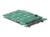 2.5  Converter SATA 22 pin > 2 x M.2 wit