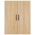 vidaXL Vysoká skrinka dub sonoma 69,5x34x180 cm spracované drevo