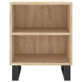 vidaXL Nočné skrinky 2 ks dub sonoma 40x30x50 cm kompozitné drevo