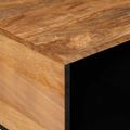 vidaXL Konferenčný stolík Prírodná 80 x 50 x 40 cm Masívne mango drevo