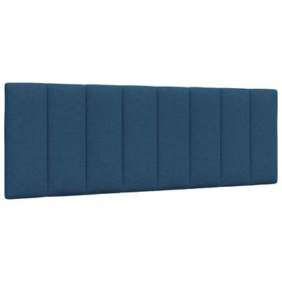 vidaXL Vankúš na čelo postele Hanko modrý 140 cm látka