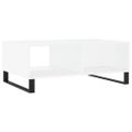 vidaXL Konferenčný stolík biely 90x60x35 cm kompozitné drevo