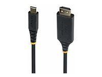 Startech - Kábel adaptéra - USB-C s pínmi (male) do HDMI s pínmi (male) - 3 m - čierna - Thunderbolt compatible, podpora 4K60Hz, podpora HDR, Jednosmerný