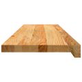 vidaXL Schodiskové stupne 12 ks svetlohnedá 90x30x2 cm dubový masív