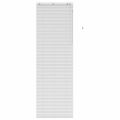 vidaXL Žalúzia Biela 75 x 250 cm 35 mm Masívne Paulownia drevo