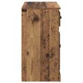 vidaXL Highboard Staré drevo 70 x 35,5 x 67,5 cm Kompozitné drevo