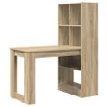 vidaXL Stôl Sonoma dub Kompozitné drevo 122 x 67 x 145 cm