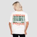 Tričko Prague Cream - GymBeam, veľkosť L