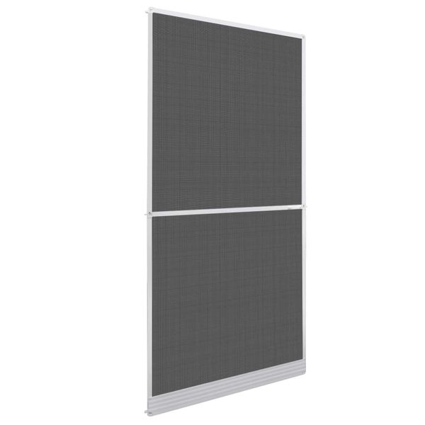 vidaXL Hinged Hmyzová sieť Biela a čierna 100 x 215 cm