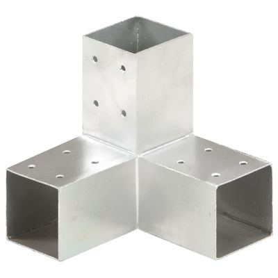vidaXL Trámová spojka v tvare Y 71x71 mm pozinkovaný kov