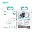 BWOO CDA206 PD 35W wall charger 1x USB-C port white