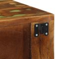 vidaXL Nástenná TV skrinka 80x30x19 cm masívne recyklované drevo