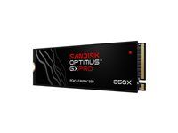 SanDisk Optimus GX PRO 850X - SSD - šifrovaný - 1 TB - interní - M.2 2280 S3-M - PCIe 4.0 x4 (NVMe) - TCG Opal Encryption 2.01
