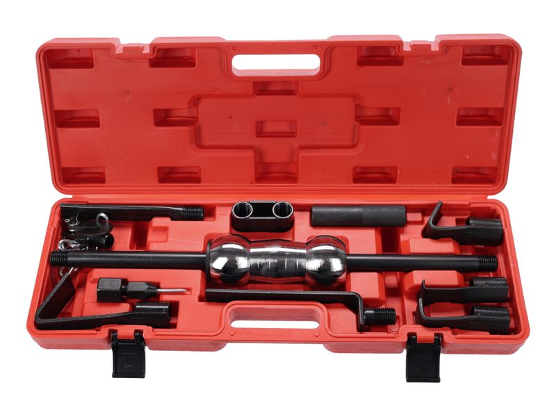 Sada na opravu karoserie s rázovým kluzným kladivem CAR BODY REPAIR SET 1 SIXTOL