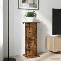 vidaXL Stojan na rastliny 2 ks Dymový dub 30,5 x 30 x 80,5 cm