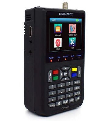Satelitný merač signálu OPENBOX V9 DVB-S2/S2X, H.265 Satelitní měřič signálu  OPENBOX V9 DVB-S2/S2X, H.265
