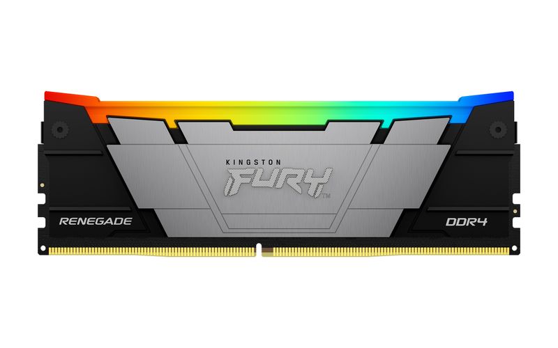 Kingston FURY Renegade/DDR4/32GB/3200MHz/CL16/4x8GB/RGB/Black