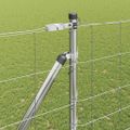 vidaXL Zváraný drôtový plot s hrotmi 25 x 1,6 m Pozinkovaná oceľ