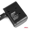 Predlžovacia zásuvka 12/24V 120W 90° AMiO-04358
