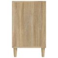 vidaXL Botník dub sonoma 102x36x60 cm spracované drevo