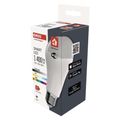 LED žiarovka EMOS ZQW516R GoSmart WIFI A65 / E27 / 14 W (94 W) / 1 400 lm / RGB / stmievateľná