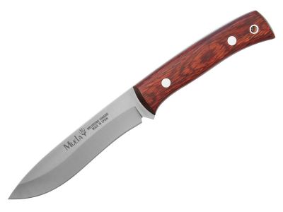 Muela COMF-11R lovecký nôž 11 cm, drevo Pakka, kožené puzdro