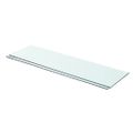 vidaXL Poličky 2 ks panel z priehľadného skla 70x20 cm