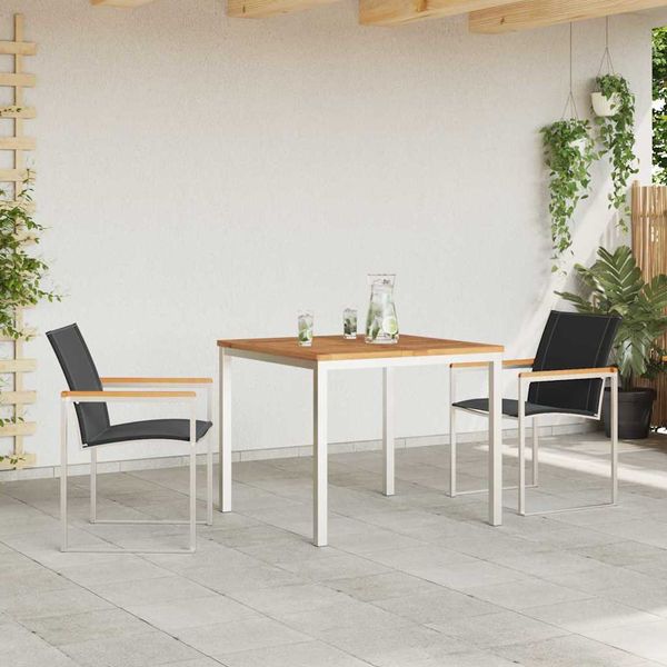 vidaXL Záhradný jedálenský set 3 pcs