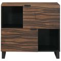 vidaXL Servírovacia skriňa Hnedá 80 x 33 x 75 cm mangový masív