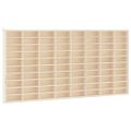 vidaXL Drevená zberateľská vitrína s 80 priehradkami 80x4,5x40,5 cm