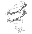 Neomounts FPMA-D935D4 /Držák displeje/na stůl/10-27"/svorka/3čepy/VESA 100X100/nosn.4x6kg/4 displeje/stříbrný Držák, VESA, stolní, pro 4 ploché monitory, úhloprícka 10"-27", náklon 180°, otácení 300°, rotace 360°, nosnost 24kg, stríbrný