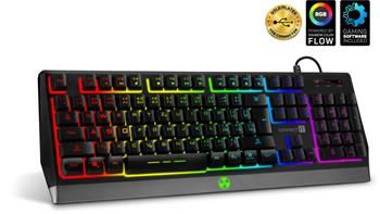 CONNECT IT BATTLE RGB herná klávesnica (CZ+SK verzia), ČIERNÁ