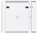 Ubiquiti UniFi 12U Rack Cabinet Wall SW Glass - Nástěnný rozvaděč, výška 12U, ventilátory, prosklené dveře, dvoudílný Rack, 12U, nástenný, sklenené dvere, ventilátory, 80 kg nosnost, 600 × 703 × 639 mm, bílý