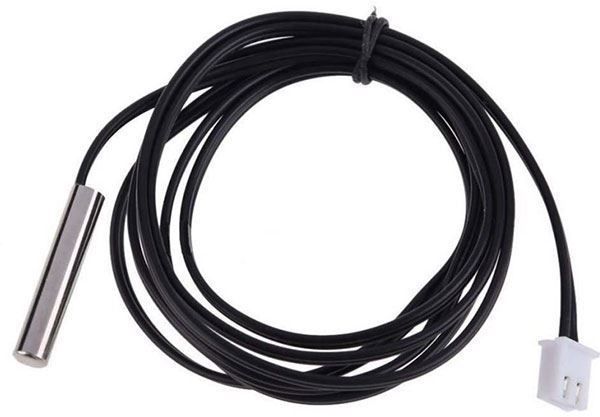 Teplotná sonda B3950 10k s NTC termistorom, 2m kábel