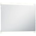 vidaXL Kúpeľňové nástenné zrkadlo s LED a dotykovým senzorom 80x60 cm