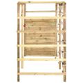 vidaXL Lezecký rám 240x100x170 cm impregnované borovicové drevo